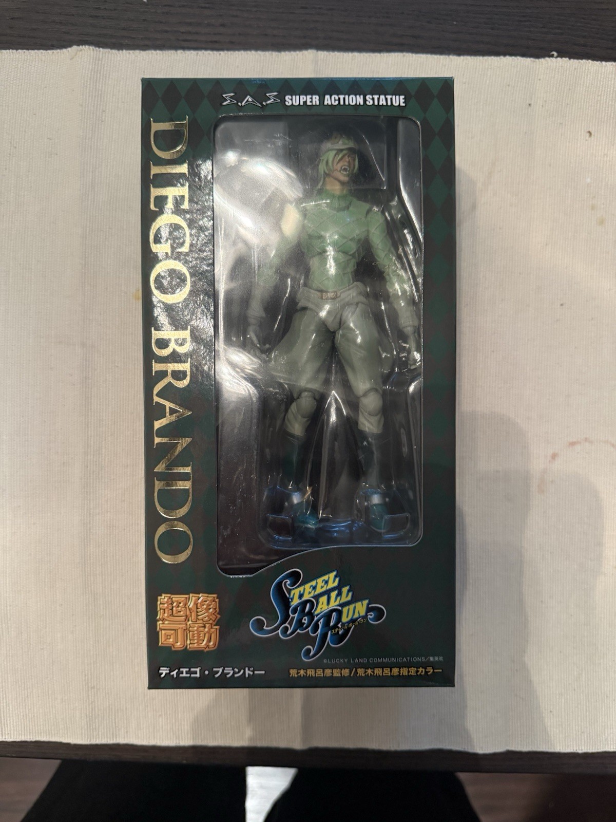 WF DIEGO BRANDO SAS Super Actuion Statue Figure Limited Edition Rare From Japan