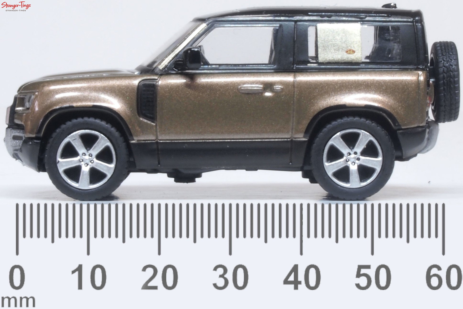 Oxford Diecast Land Rover Defender 90 New Godwana Stone 1/76 Scale 