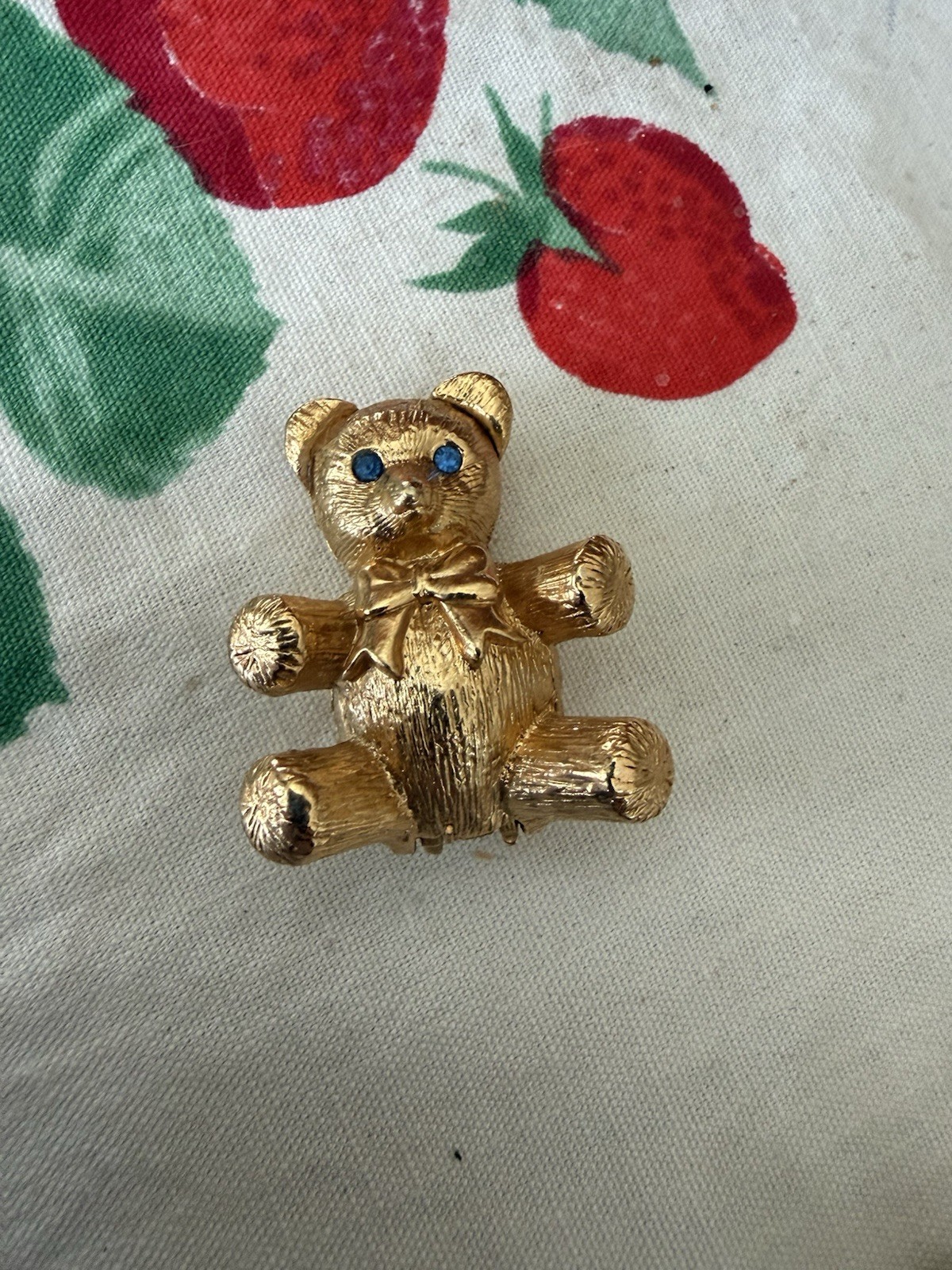 Vintage 1979s Max Factor Le Jardin Teddy Bear  Perfume Solid  Full