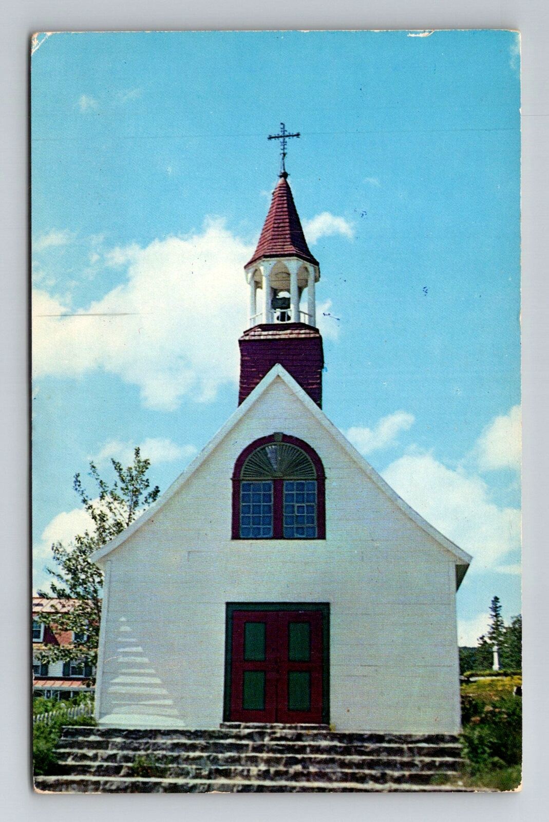 Tadoussac-Quebec, Indian Chapel, c1964 Vintage Postcard