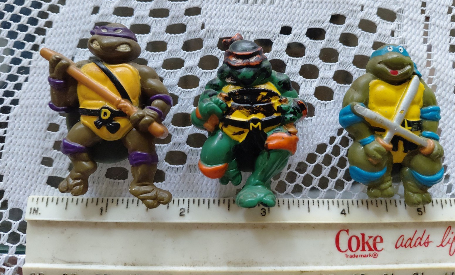 1988 Teenage Mutant Ninja Turtles Vintage TMNT Real magnets Lot Of 3 1988 Teenage Mutant Ninja Turtles Vintage TMNT Real magnets Lot Of 3