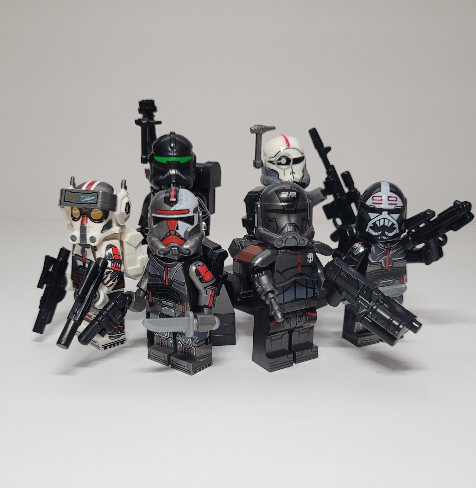 Star Wars The Bad Batch Minifigures lot of 6 