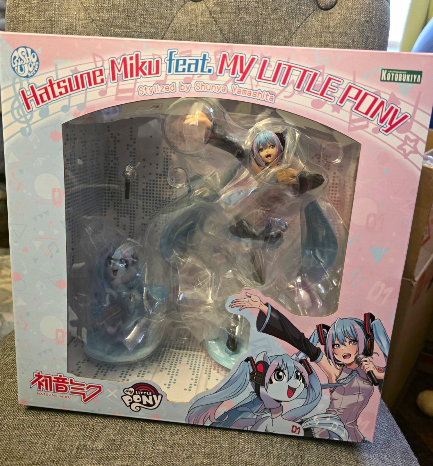 KOTOBUKIYA Hatsune Miku feat. My Little Pony Anime & Manga Figure