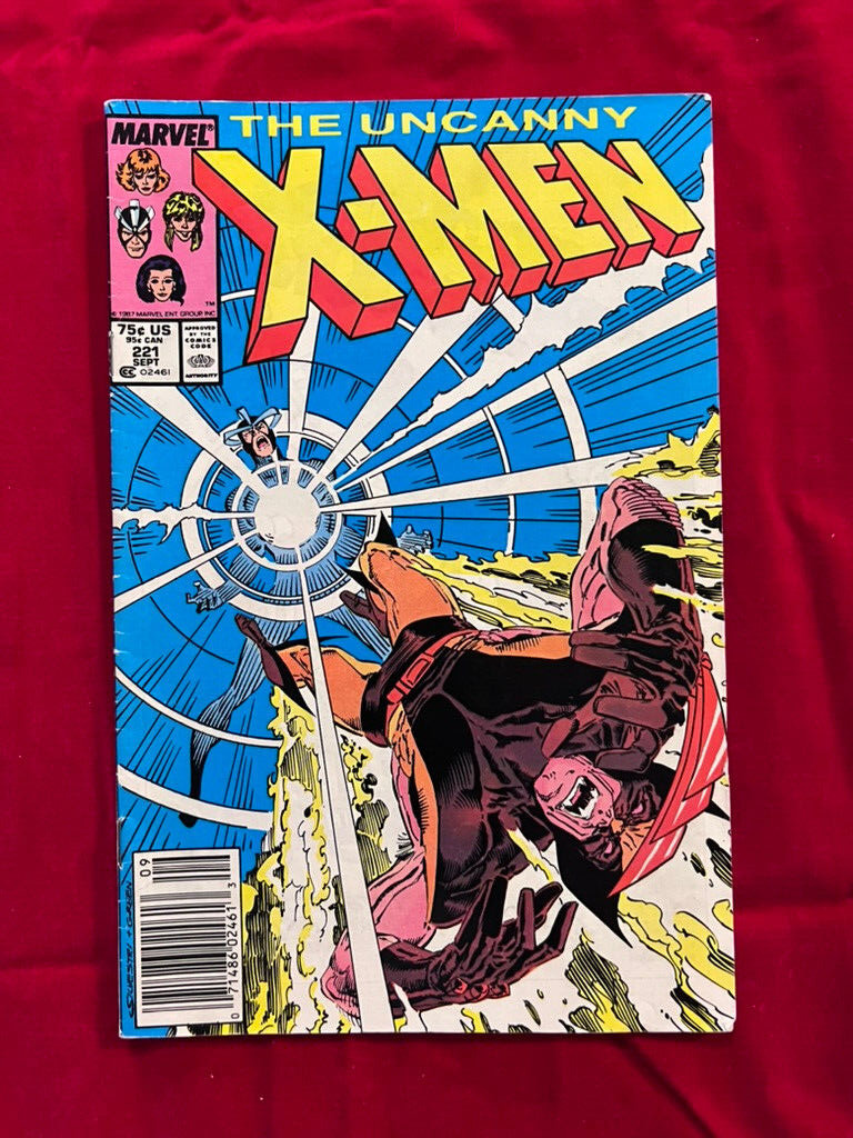 X-Men #221 (DC 1987) 1st Appearance of Mr. Sinister Newsstand Hot Key