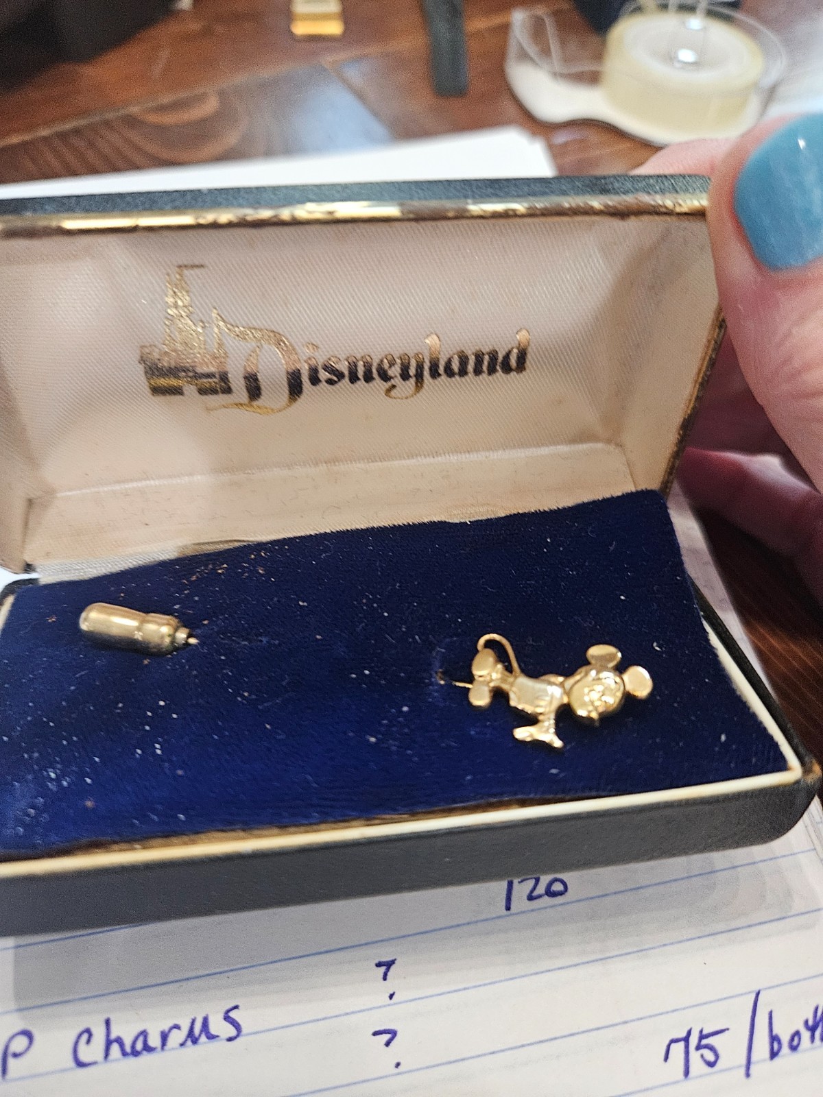 Very Rare 14kt gold Mickey Mouse stick pin.
