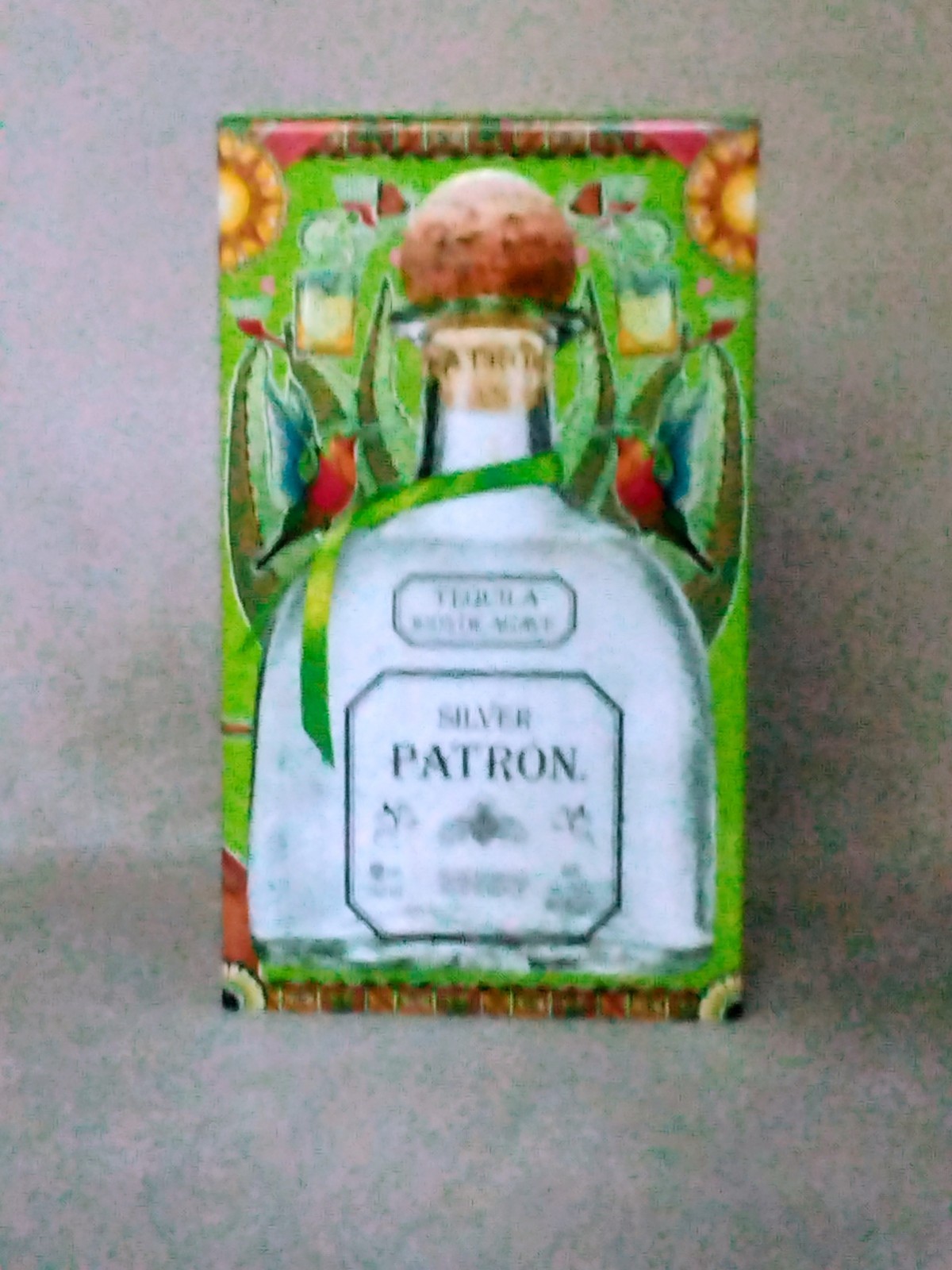 patron silver limited edition tin