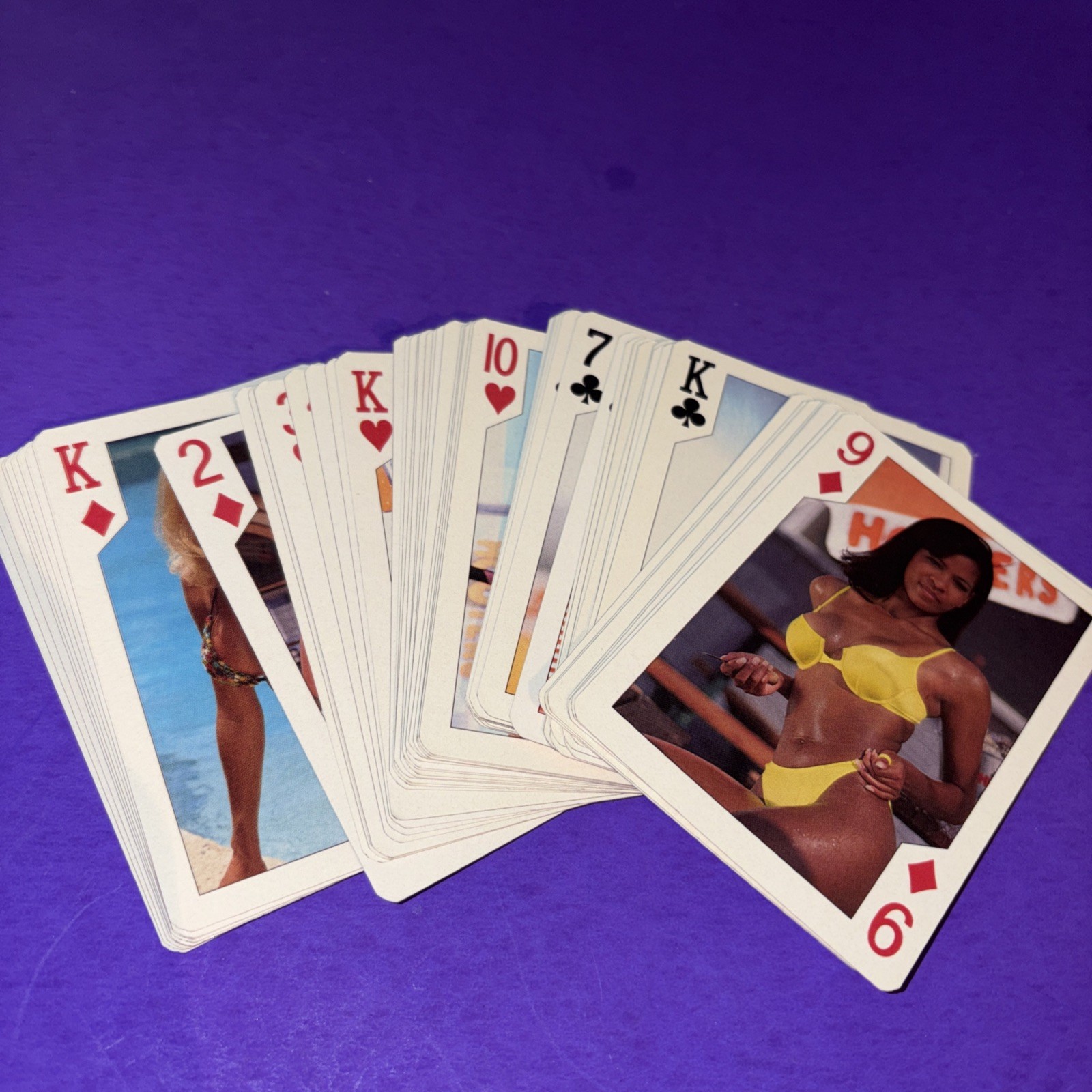 Vtg Hooters Girls Playing Cards - Missing 1 Joker 