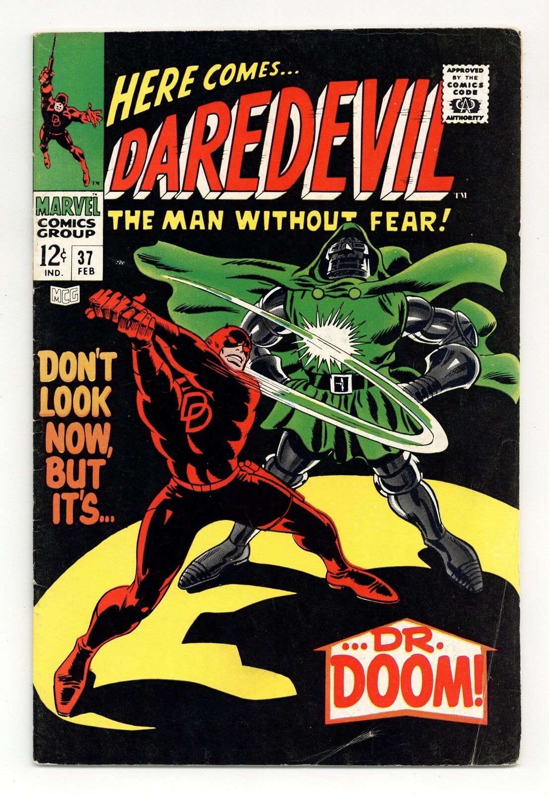 Daredevil #37 VG+ 4.5 1968