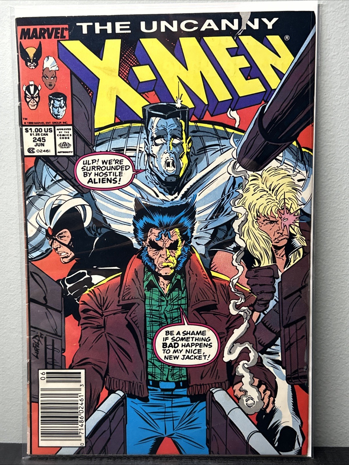 The Uncanny X-Men #245 (Marvel Comics June 1989) Combined Shipping🔥