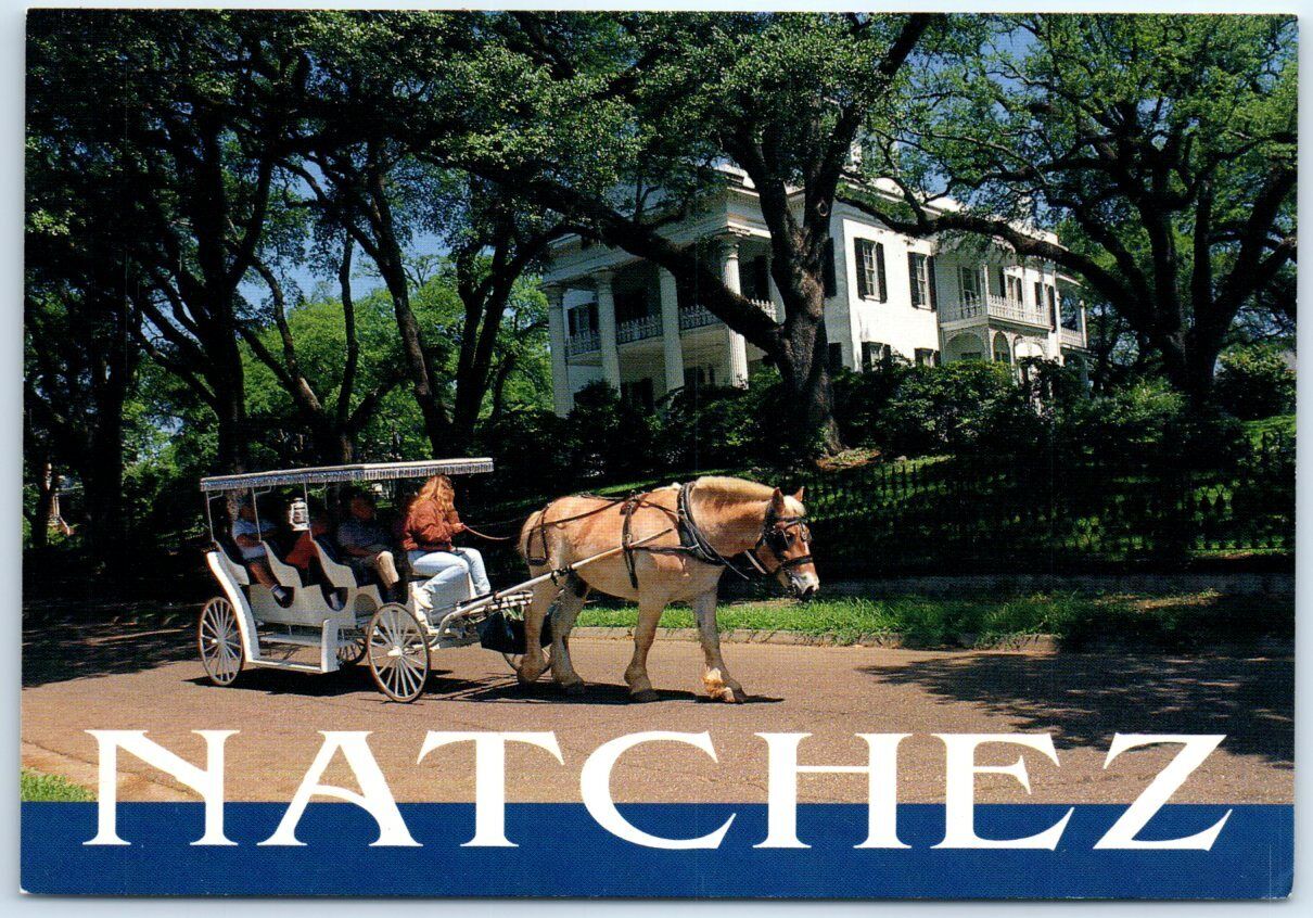 Postcard - Sightseeing In Natchez, Mississippi
