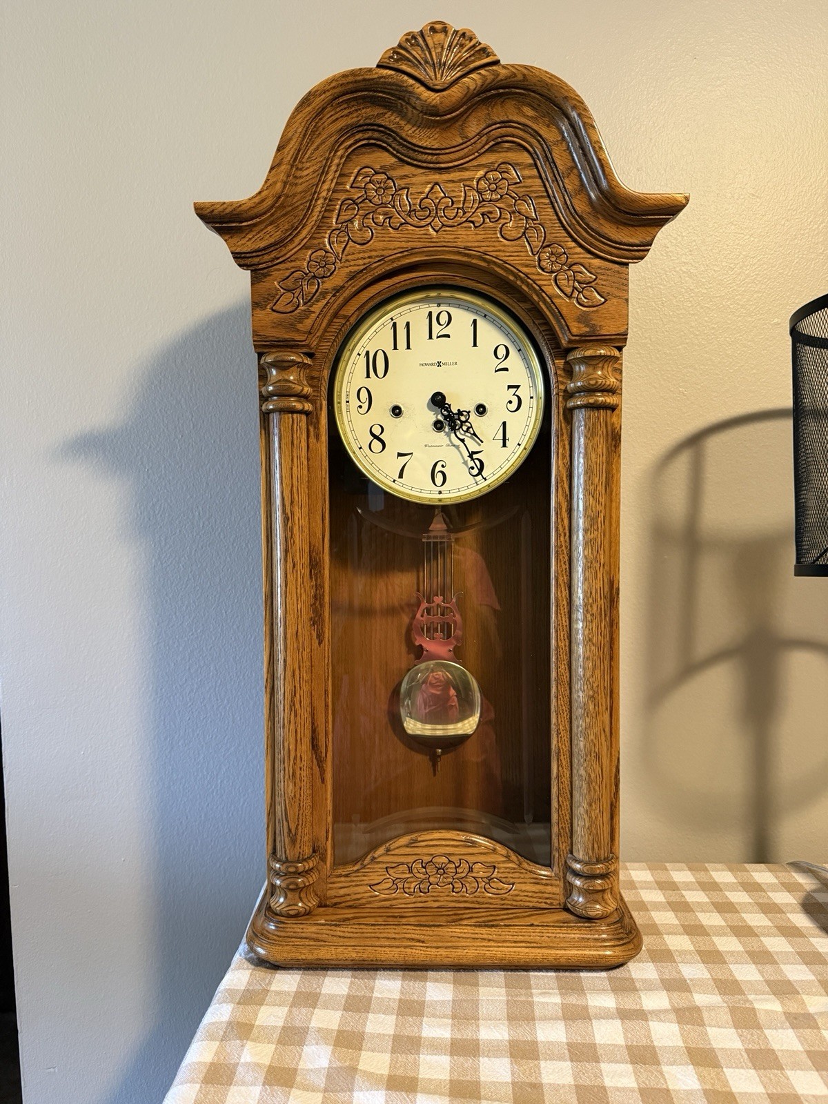Howard Miller Westminster Chime Model 620-140 Grandmother Clock