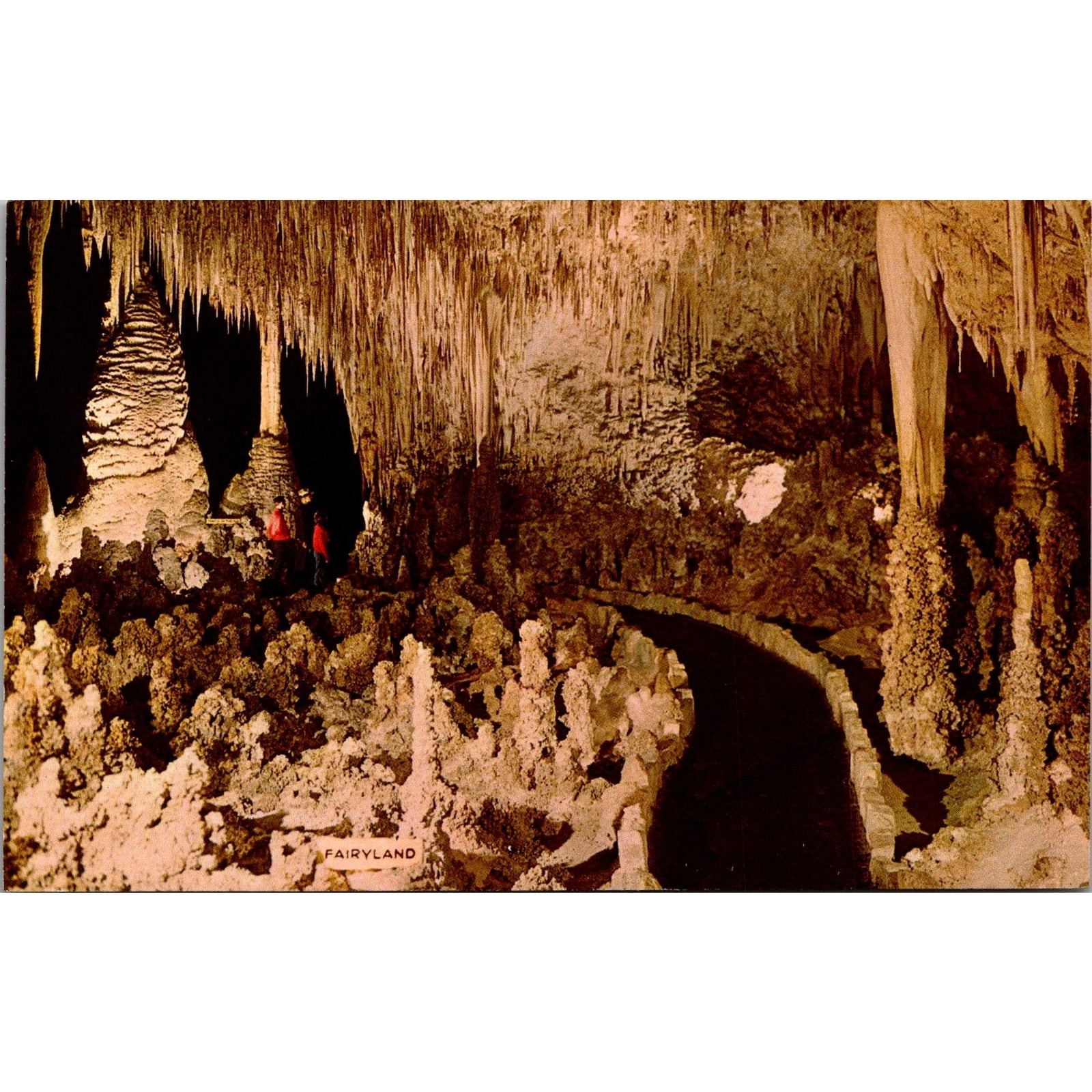 Fairyland Carlsbad Caverns National Park New Mexico Vintage Postcard SP8-22