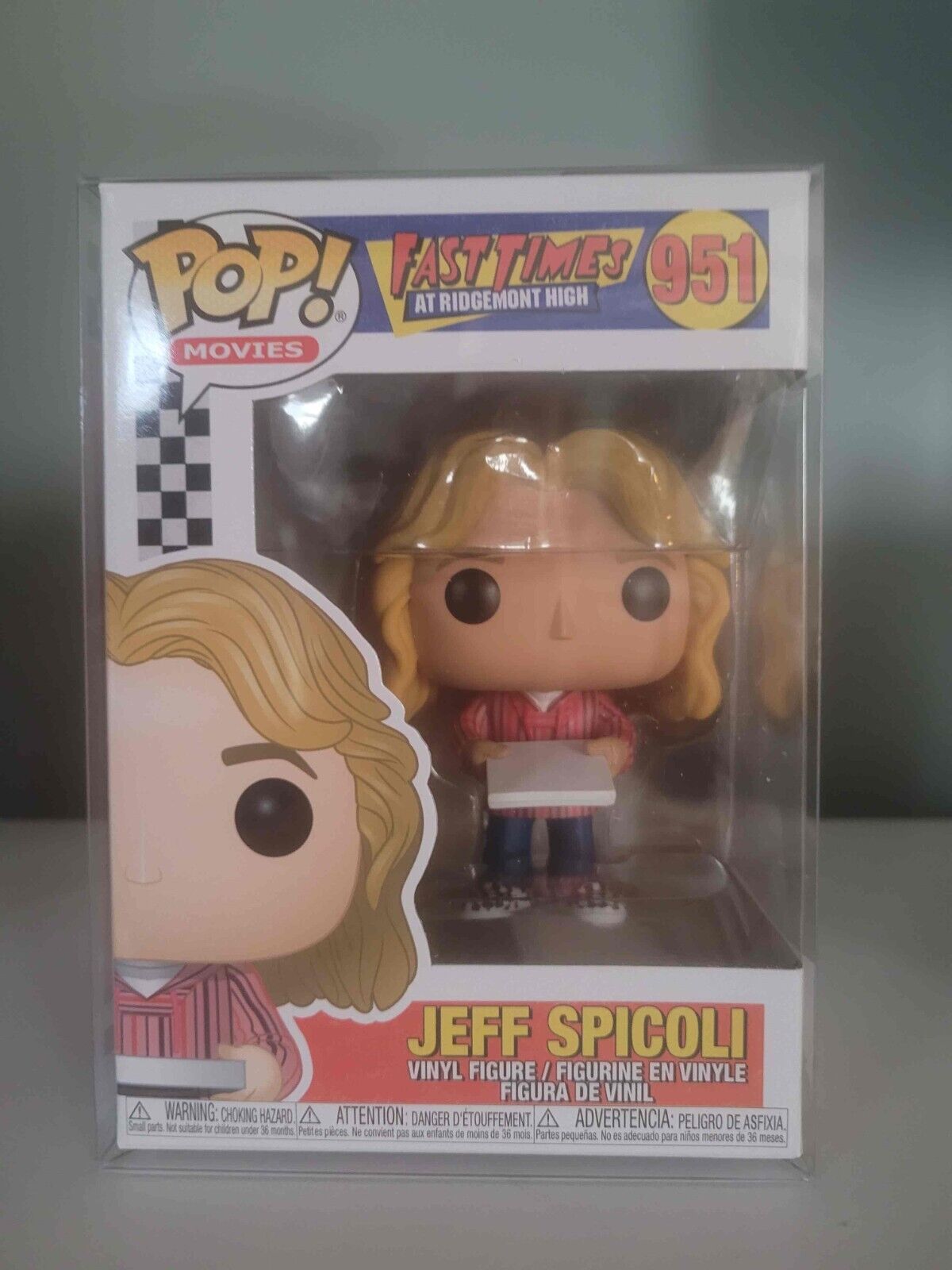 Funko Pop Fast Times at Ridgemont High - Jeff Spicoli #951 *VAULTED* Protector