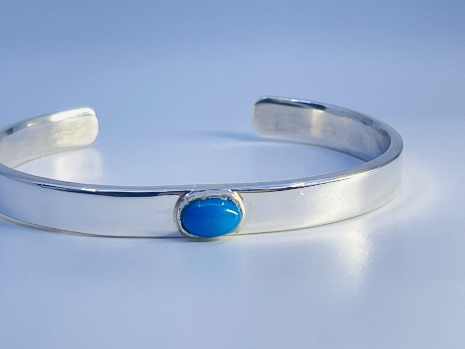 sterling silver paul stuingston sleeping beuity navajo cuff bracelet. Small Size