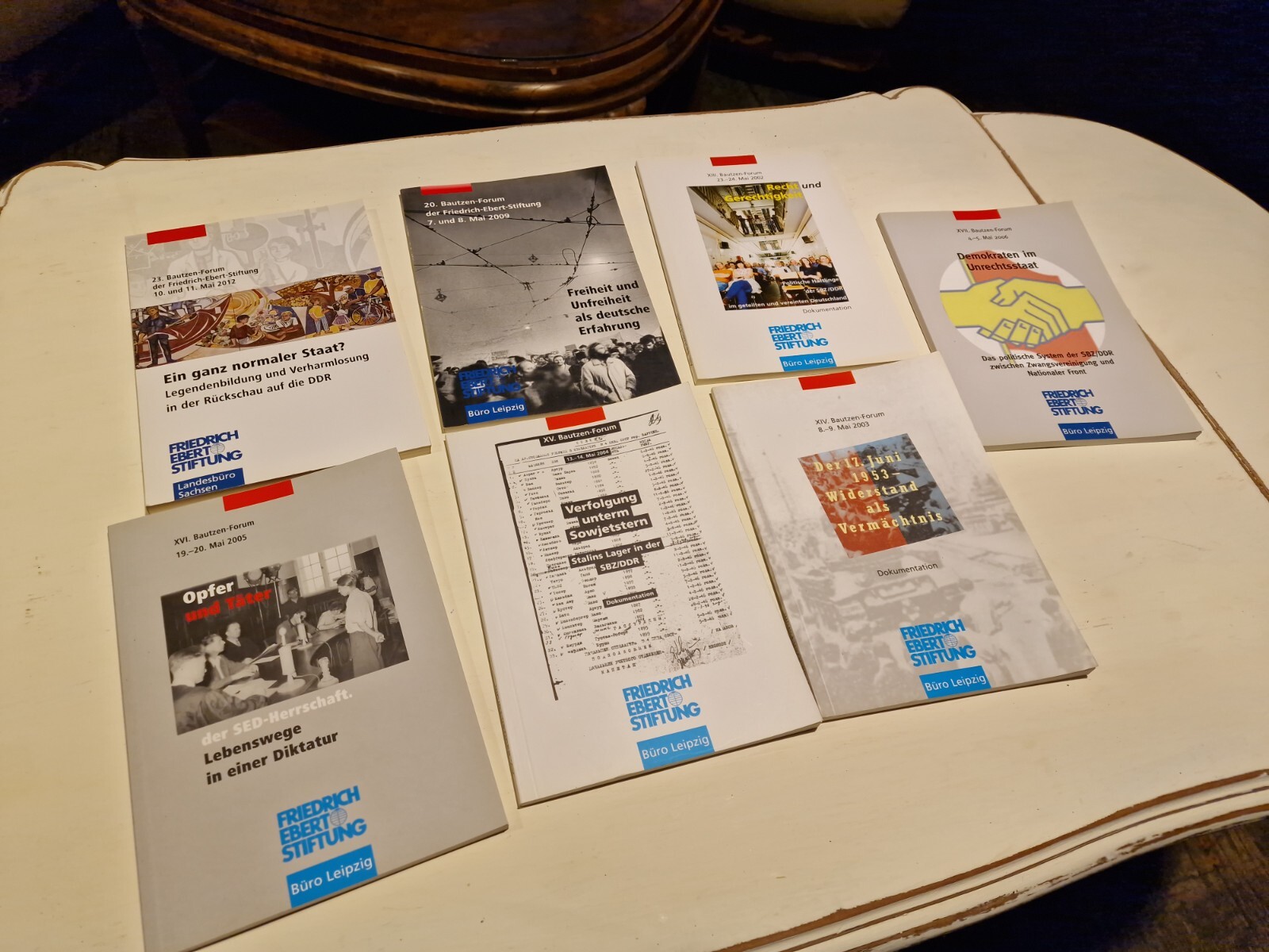 Bundle Package 7 Bauzen Forum Friedrich Ebert Foundation GDR Dictatorship Injustice
