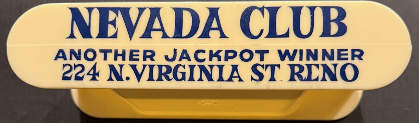 Vintage NEVADA CLUB & NEVADA LODGE CHIP TRAYS “NOS”