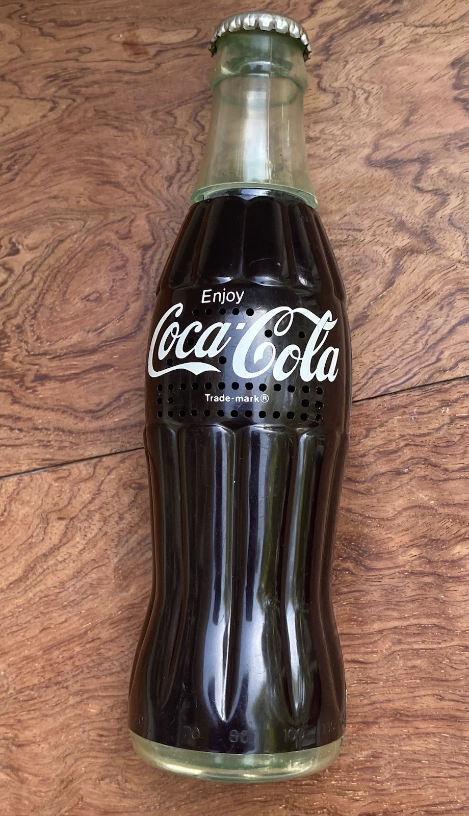 Vintage 1970s  Coca-Cola Bottle AM Radio - Hong Kong,No working#AE
