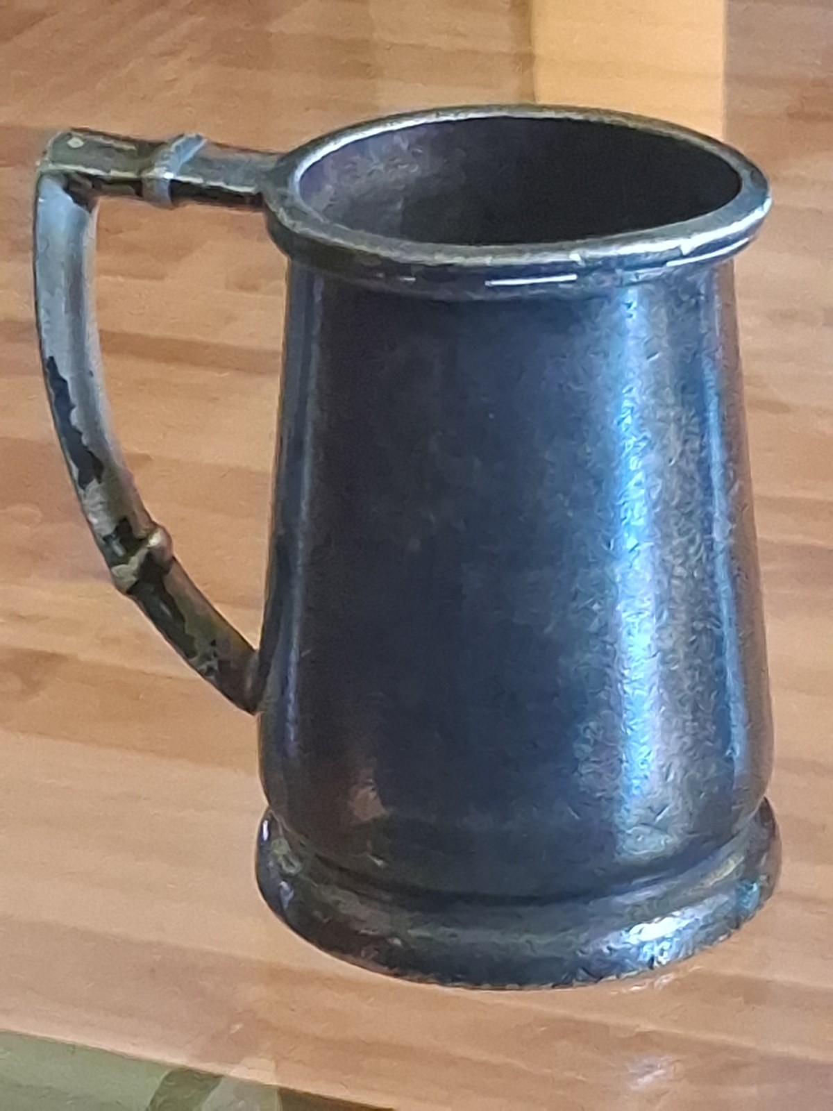 Vintage 1966 Hilton Hotel Silver-Plated 8 oz Creamer Pitcher by Nakazato Japan