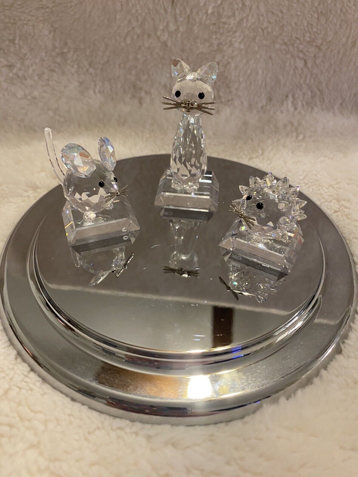 Swarovski 125th Cute Crystal Replica Set Of 3 Limited Edition 2020 5492741