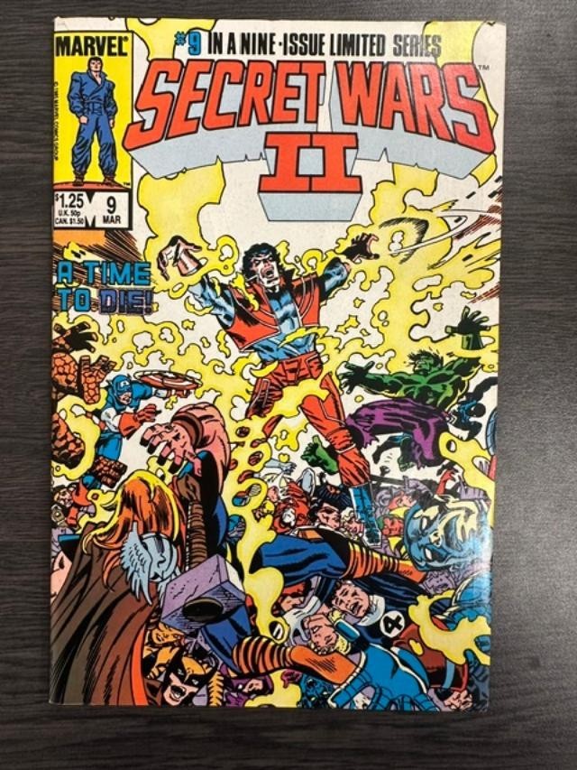 Secret Wars II #9 Marvel Comics 1986