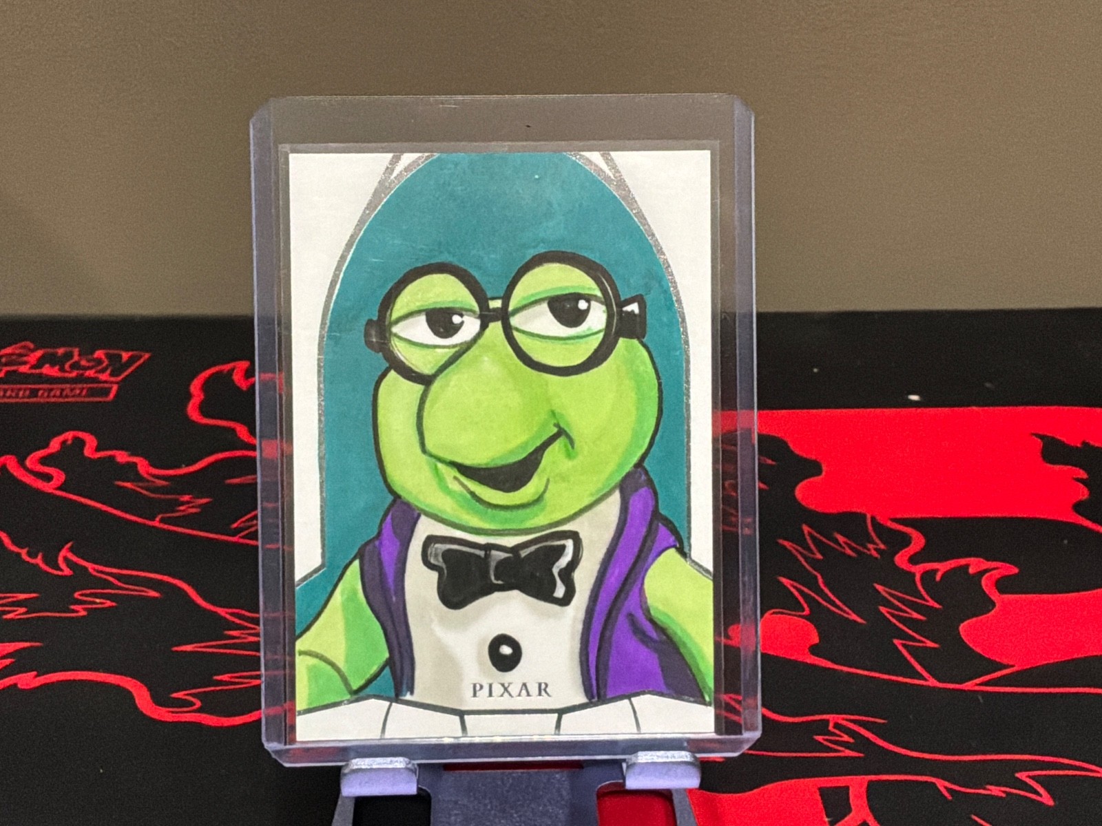 Topps 2025 Toy Story 30 Years Bookworm 1/1 Sketch Artist Signature Tim Shiny Topps 2025 Toy Story 30 Years Bookworm 1/1 Sketch Artist Signature Tim Shiny