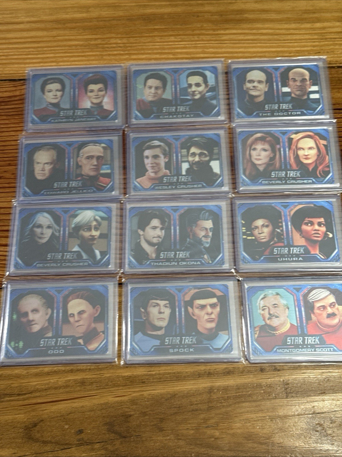 SCARCE Star Trek Voyager A&I 12 Card Animated Legacy Metal Set /75 Archive Box SCARCE Star Trek Voyager A&I 12 Card Animated Legacy Metal Set /75 Archive Box