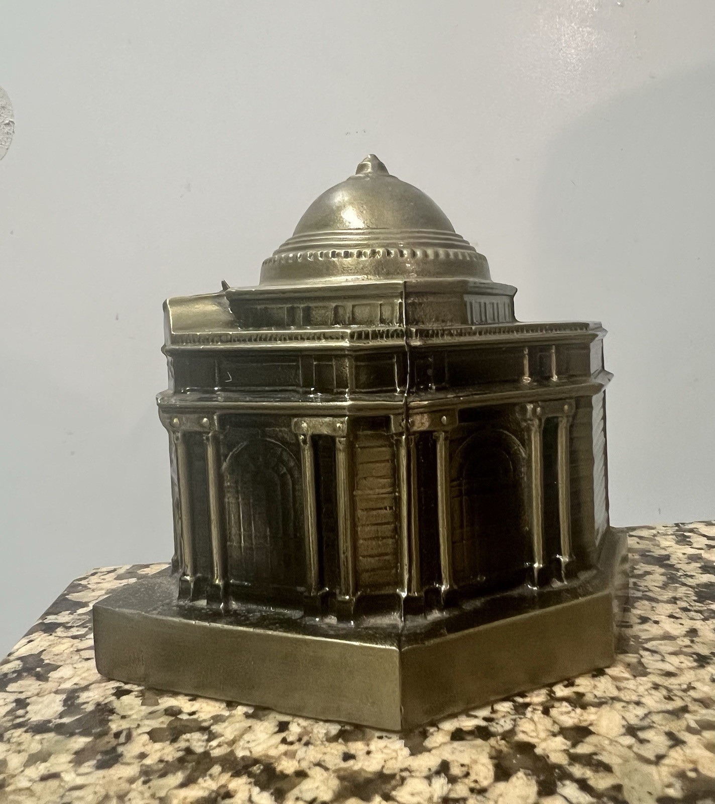 Vintage Banthrico Goldome Buffalo Savings Bank Metal Coin Bank Limited Edition