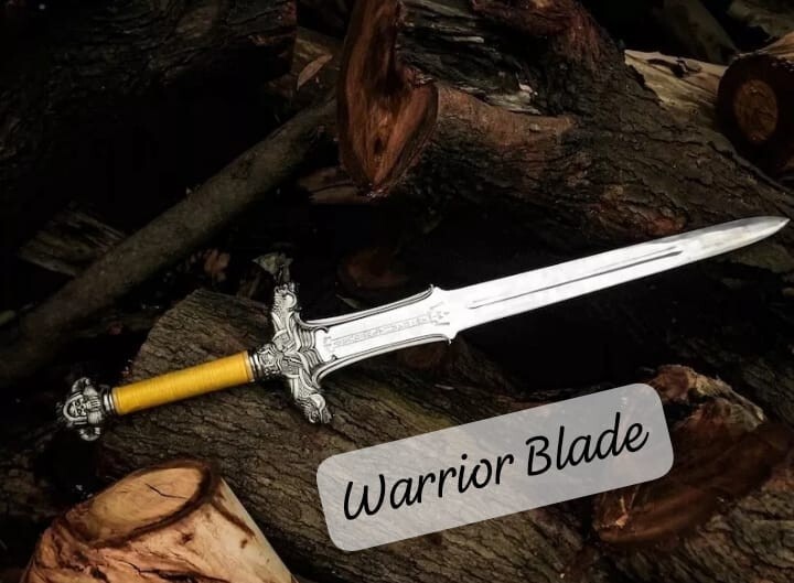 Handmade Authentic Atlantean Sword: Conan the Barbarian Cimmerian Warrior Gift