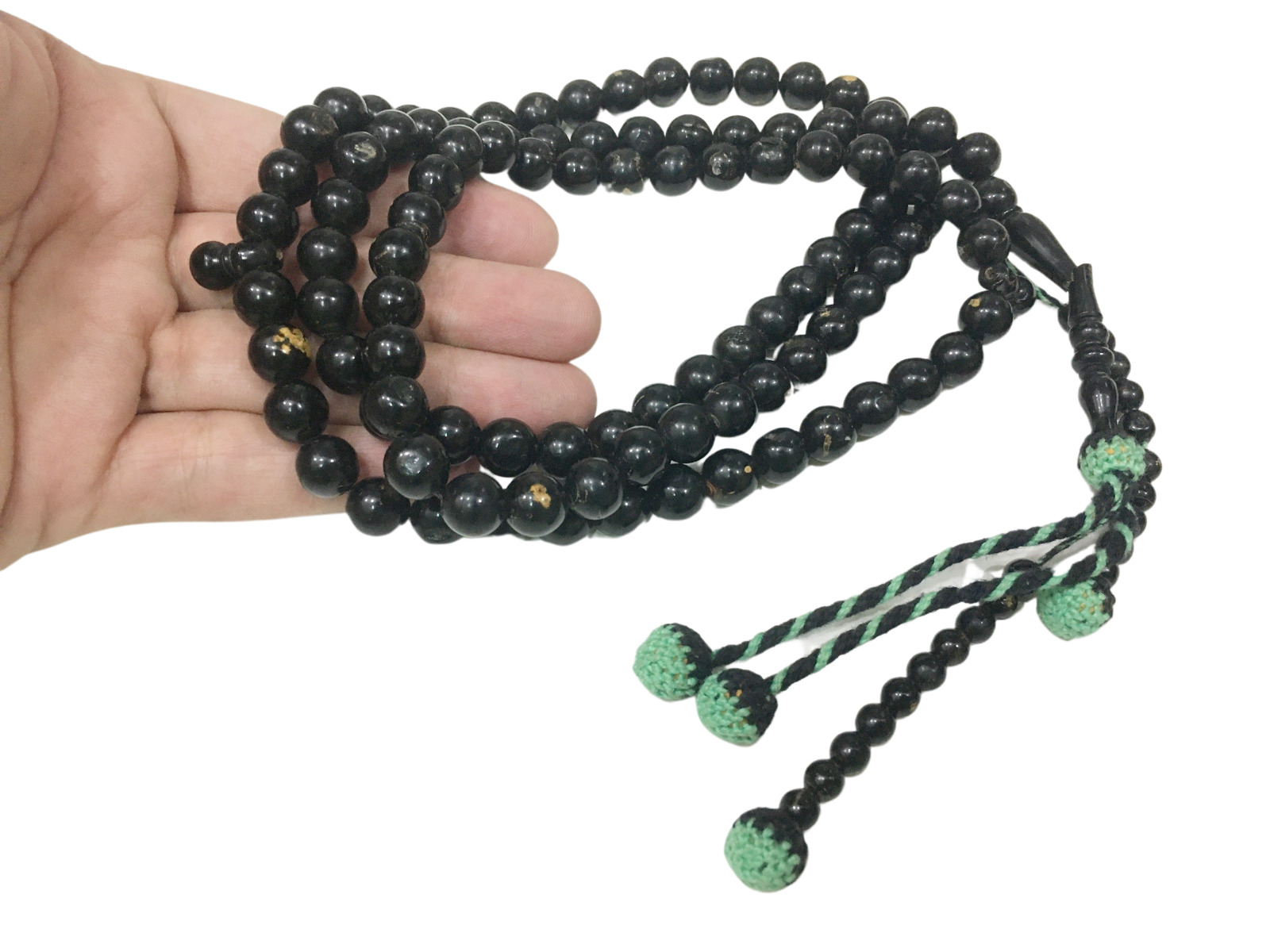  Prayer Beads inlaid 100 Tasbih Tasbeeh Islamic Allah yusur يسر بلدي