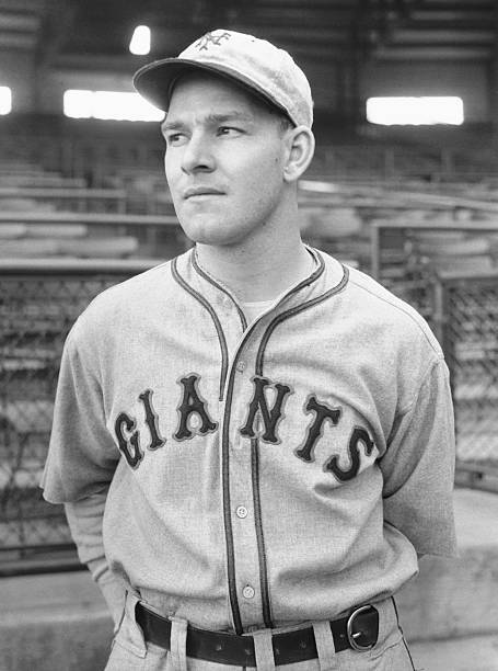 Mel Ott Posing in Baseball Uniform 1933 Photo Los Angels, California: A Strong
