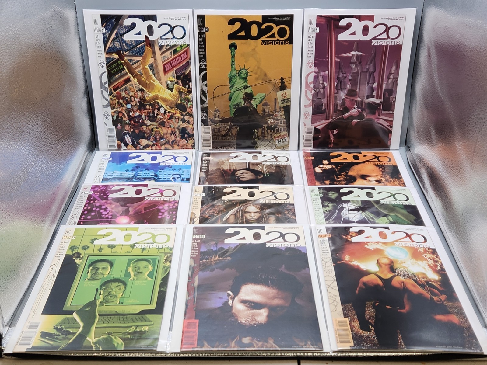 2020 Visions #1-12 Complete Series DC Vertigo Comics 1997-98/Free Shipping 