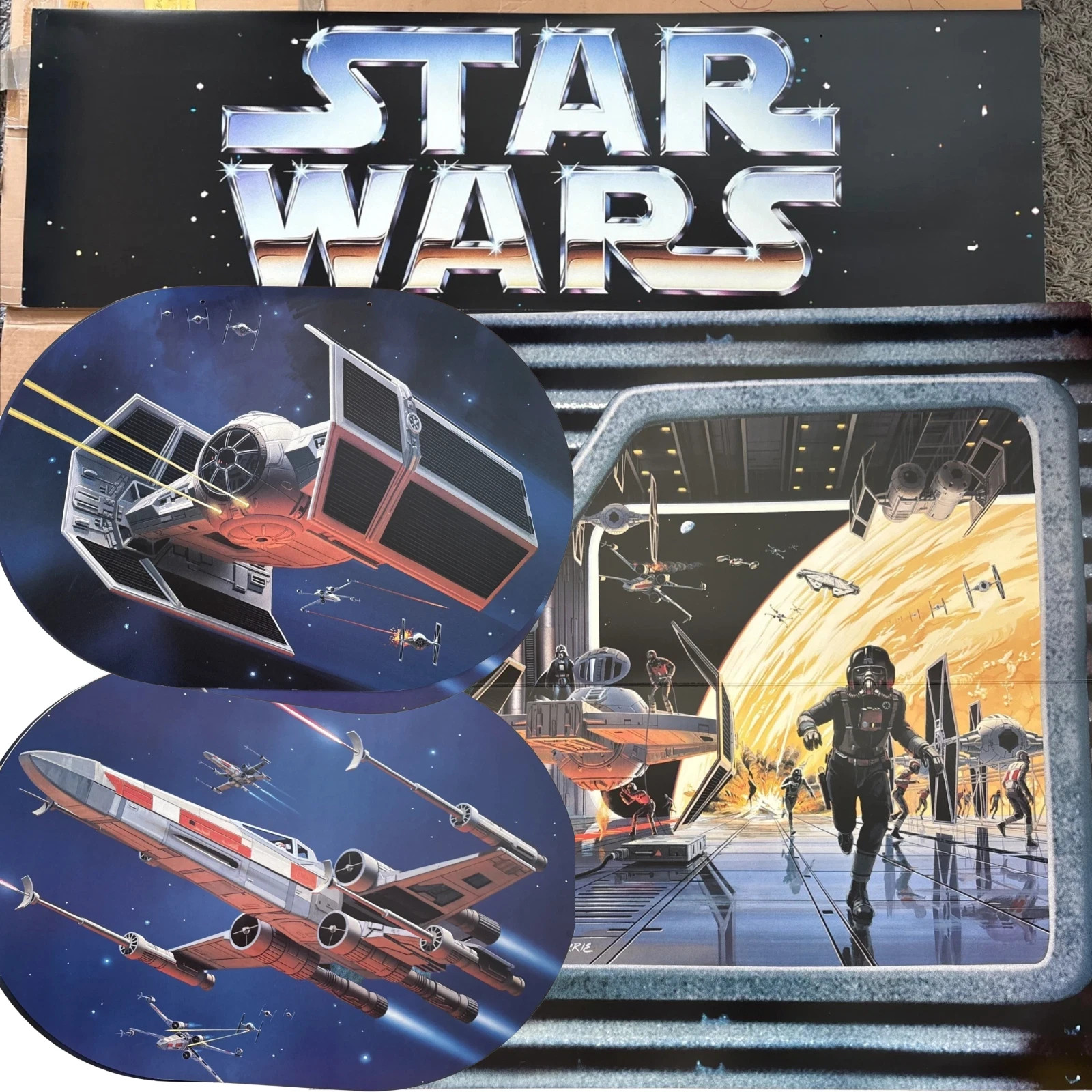 Vintage Micro Machine Star Wars Store Display - LARGE IMAGES