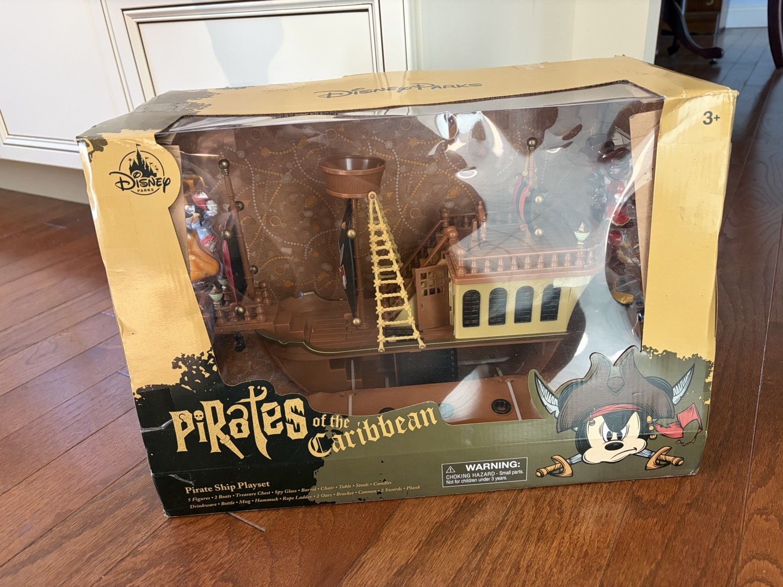 Disney Parks Mickey And Friends Pirates Of The Caribbean “Pirate Ship Playset”