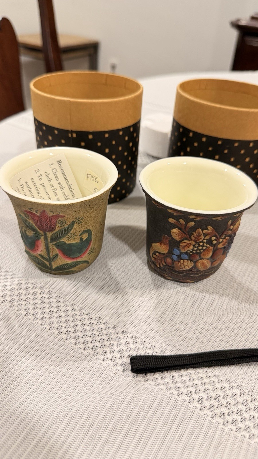 Primitives Votive Holder by Lang Candles  Art  Lot Of 2