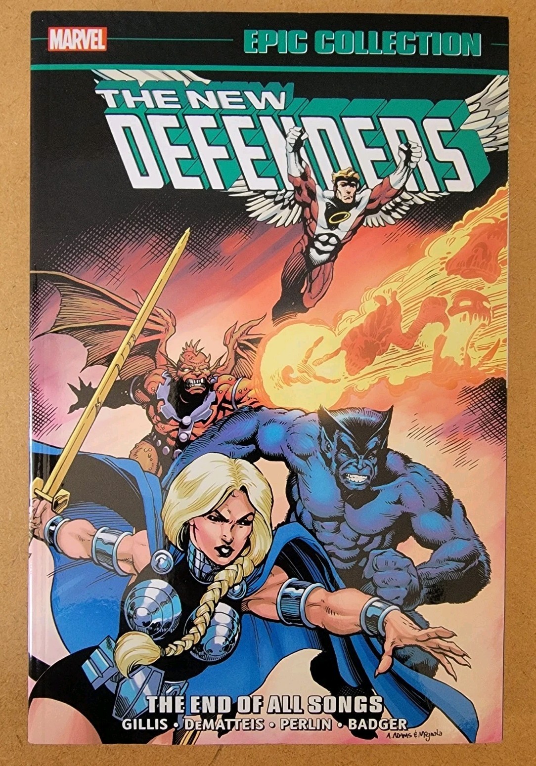 New Defenders Epic Collection Vol 9 The End of All Songs Marvel Comics TPB