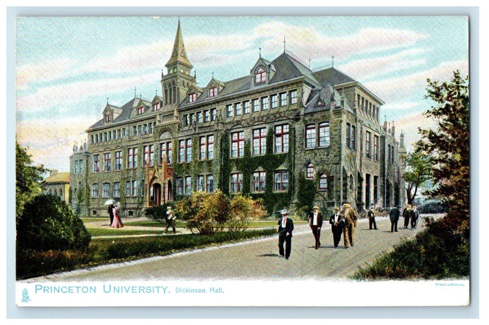 c1905 Dickinson Hall Princeton University NJ Antique Unposted Tuck Art Postcard c1905 Dickinson Hall Princeton University NJ Antique Unposted Tuck Art Postcard