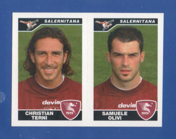 FIGURINE FOOTBALLERS PANINI 2004/05 N.603 TERNI OLIVI NEW FROM SACHET FIGURINE FOOTBALLERS PANINI 2004/05 N.603 TERNI OLIVI NEW FROM SACHET