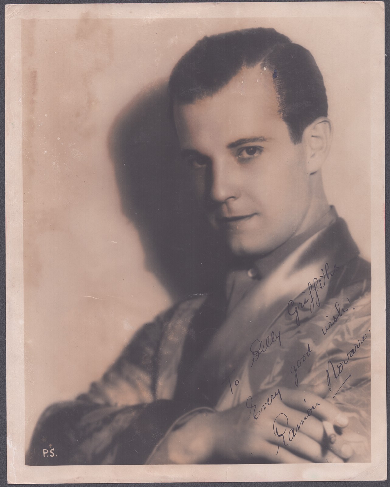 RAMON NOVARRO - AUTOGRAPHED INSCRIBED PHOTOGRAPH