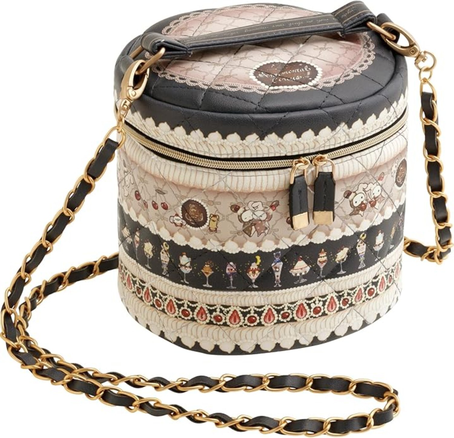 San-X Sentimental Circus Vanity Pouch (Late Night Parfait ) Shoulder Bag New