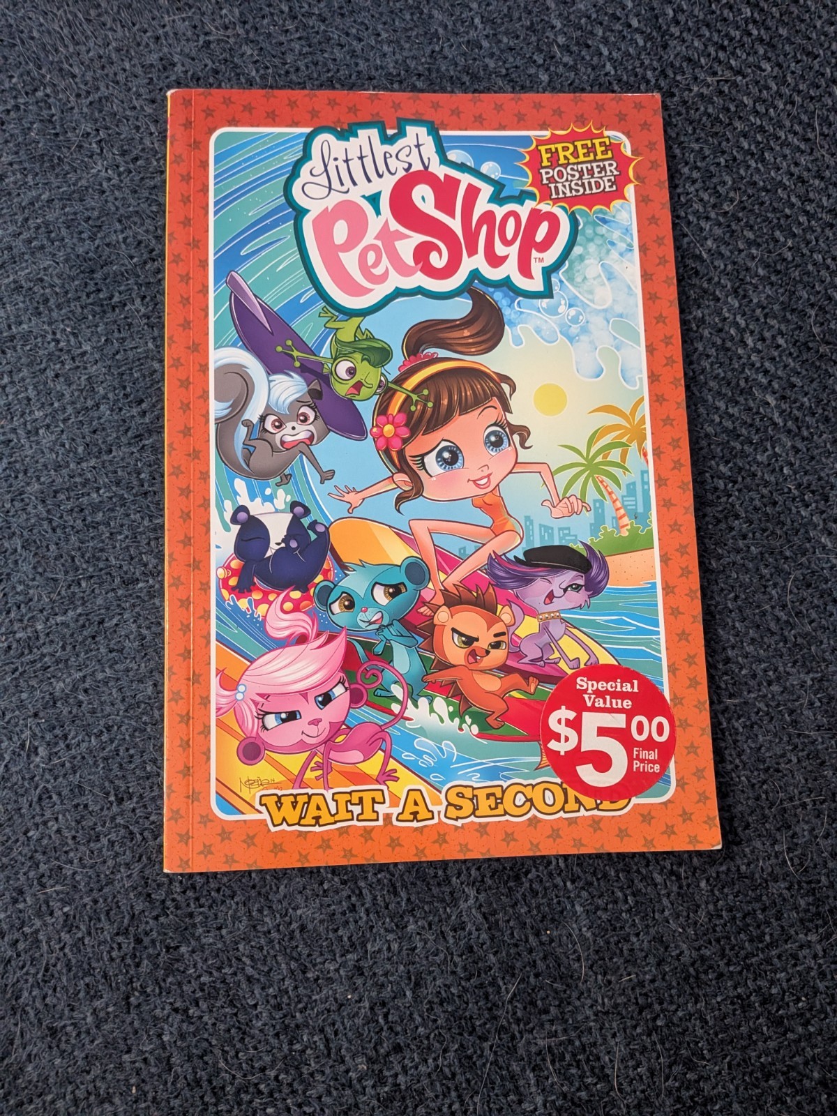 IDW Littlest Pet Shop Wait a Second Softcover Graphic Novel Cartoon Series