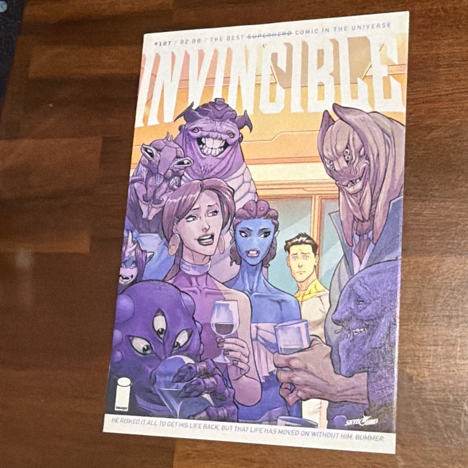 Invincible #127 Image Comics Single Issue Comic Book by Kirkman & Ottley