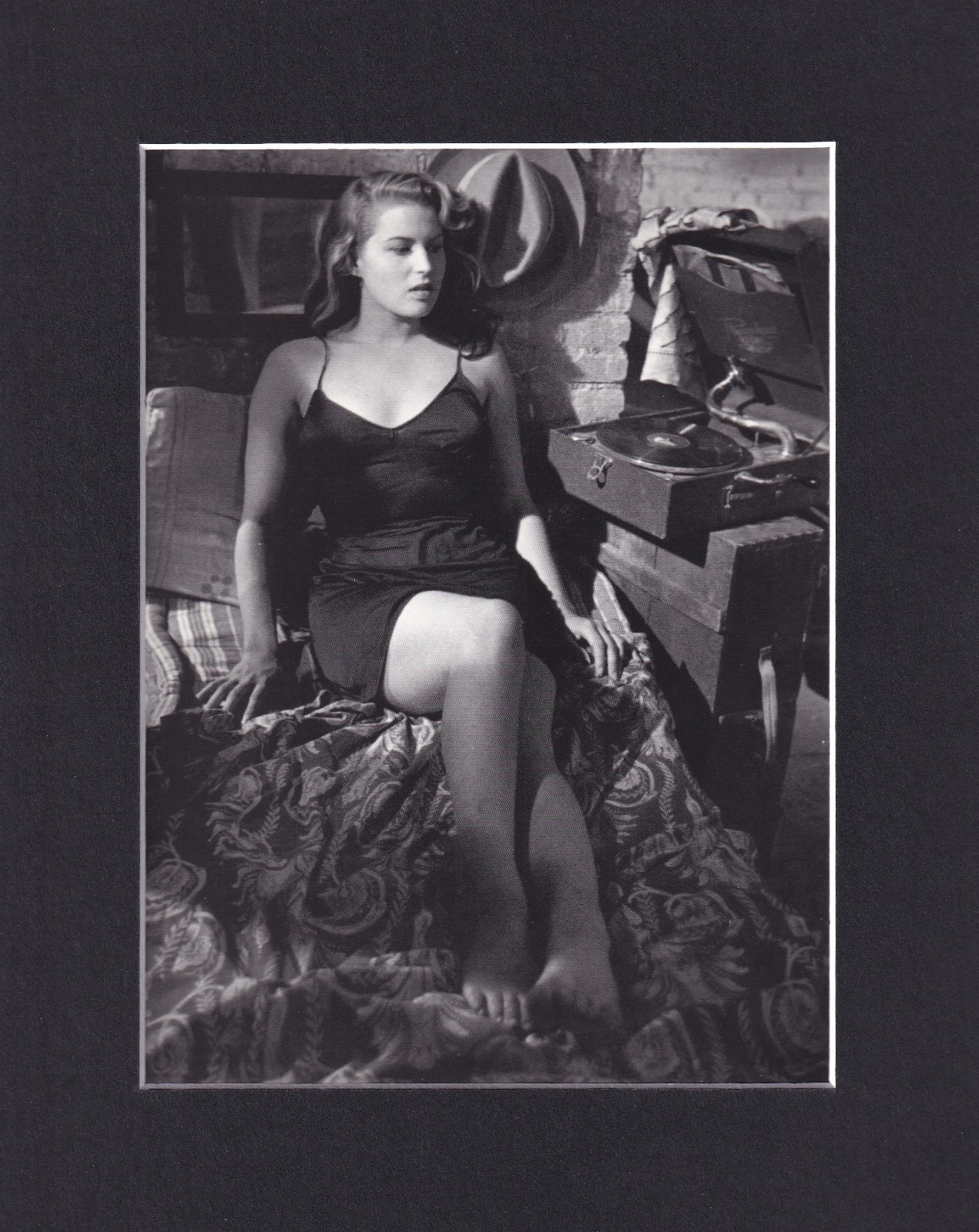 8X10 Matted Print Film Cinema Picture: Silvana Mangano, Bitter Rice, 1948