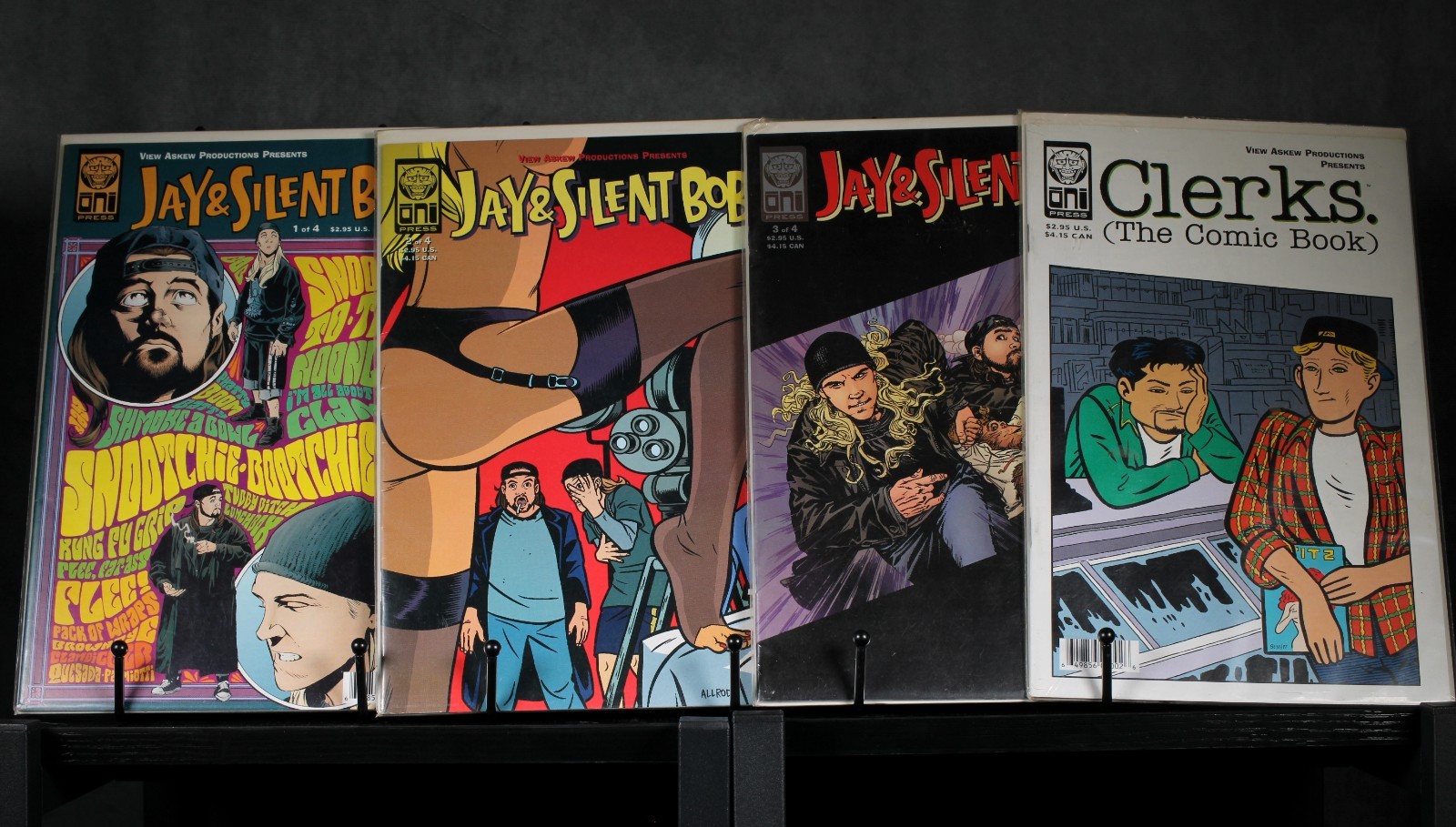 Jay & Silent Bob 1-3 & Clerks #1 Lot Near Mint Kevin Smith Oni Press