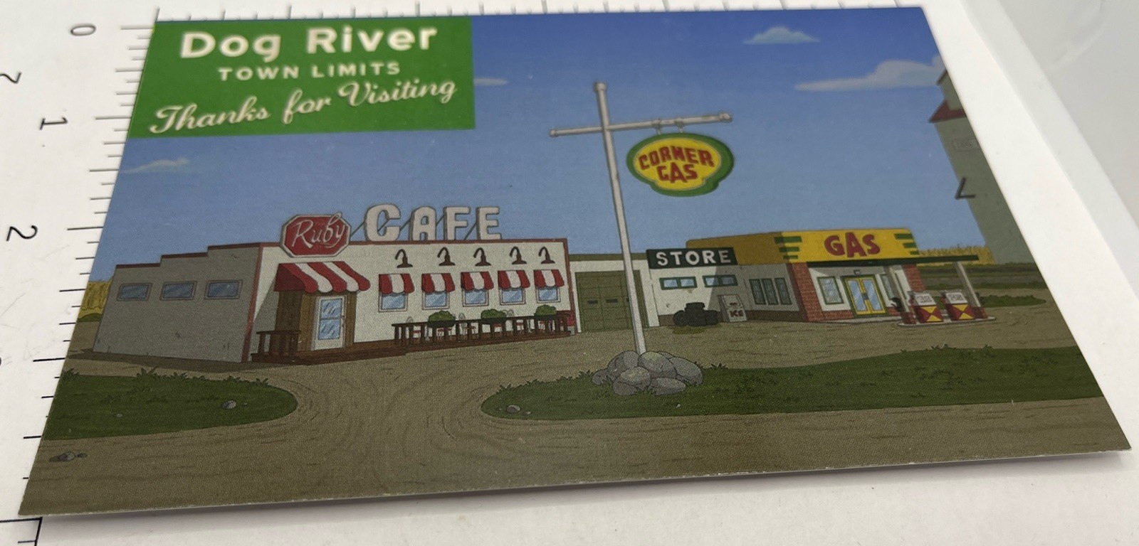 Corner Gas Dog River  Custom Postcard Unposted
