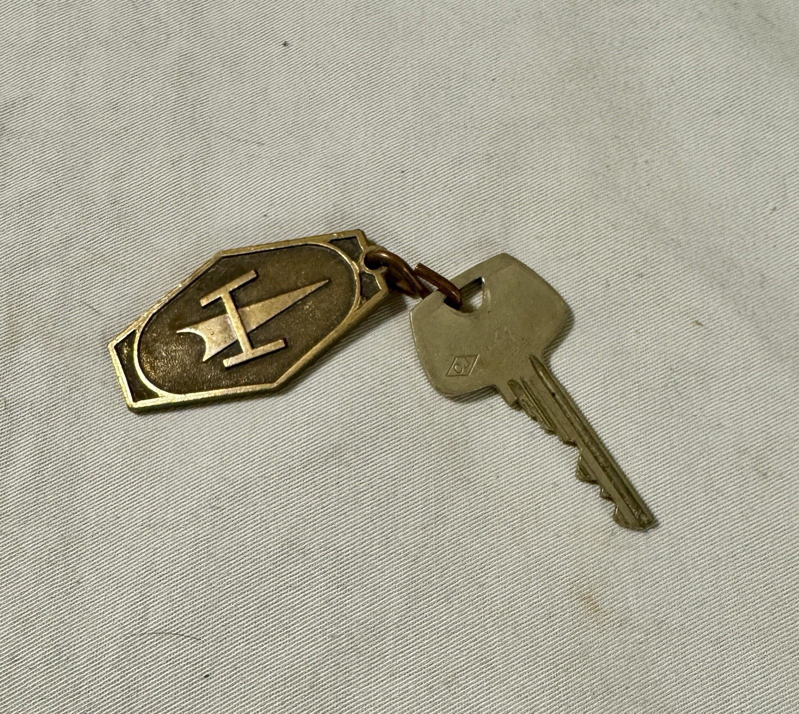Vintage Astroworld Hotel Room Key and Fob (Houston, Texas)