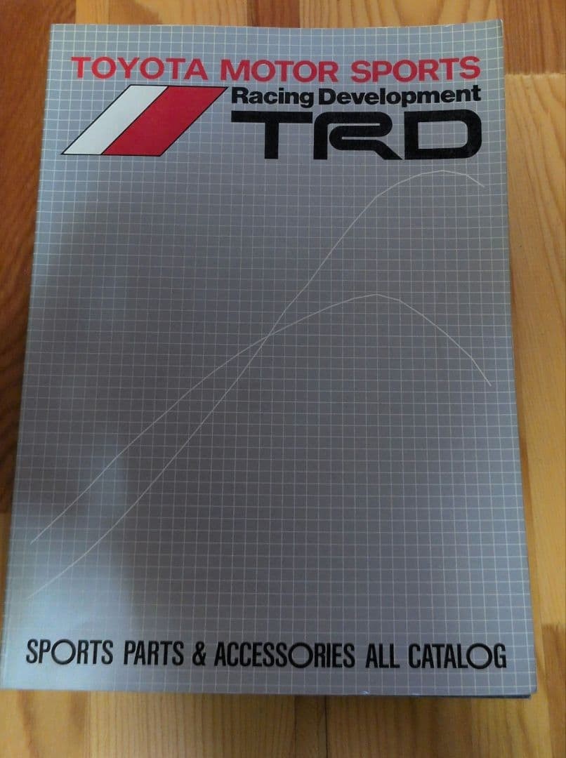 TRD TOYOTA Sports Parts Accessories Official Catalog Japan Rare Collectible Book