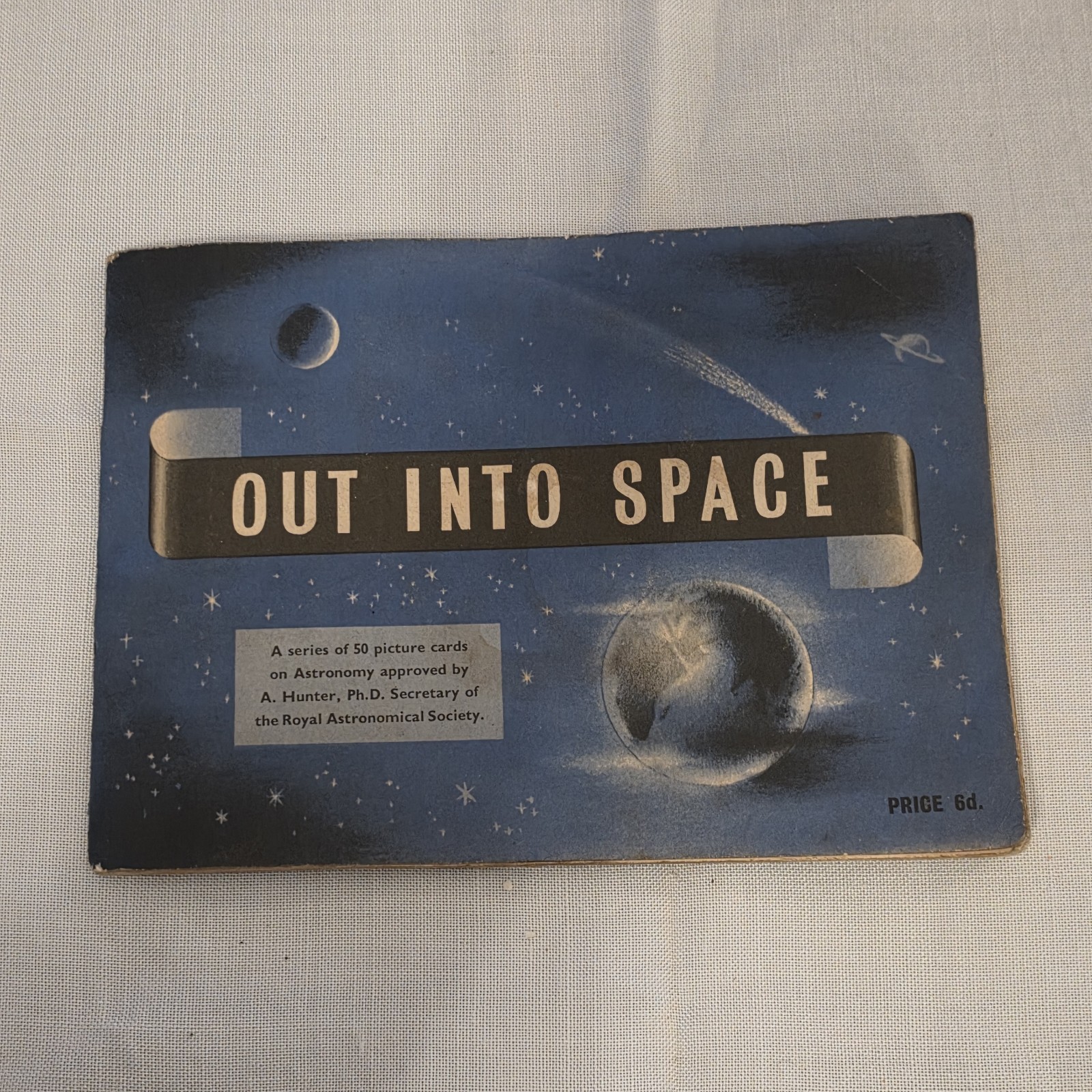 Vintage 1956 Brooke Bond Tea Card Album Out Into Space Astronomy Incomplete