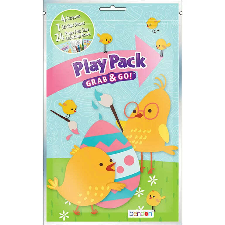 Easter Play Pack Grab\'& Go Party Favors 1ct