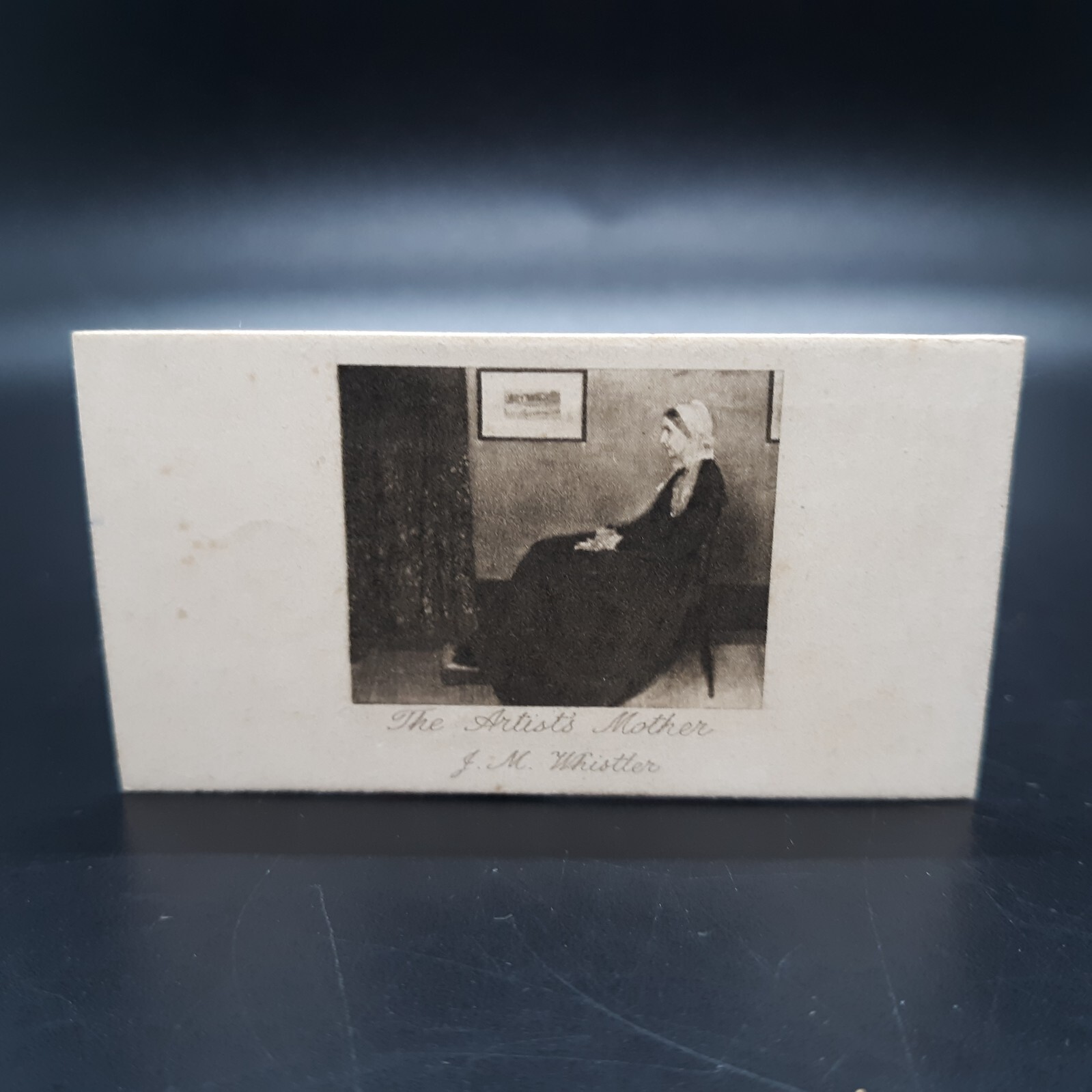1912 Will's Tobacco Antique Photogravure Cigarette Card #31 The Artist's Mother