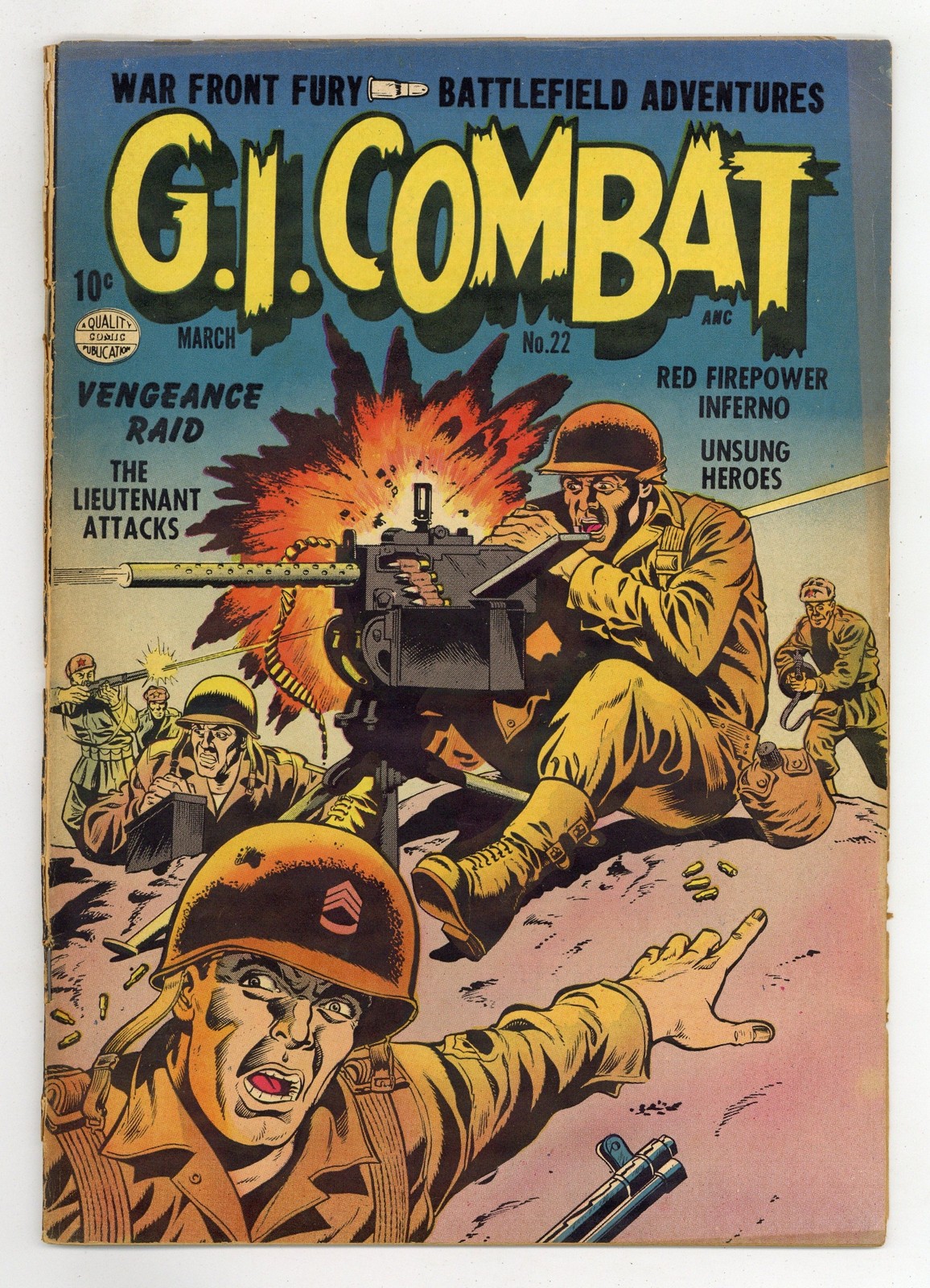 GI Combat #22 FR 1.0 1955